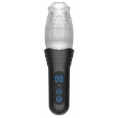 Автоматический мастурбатор Oral Sex Masturbator с функциями ротации, вибрации и фрикций - Secwell - в Ельце купить с доставкой