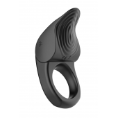Черное эрекционное виброкольцо Vibro Lust Ring - MALESATION - в Ельце купить с доставкой