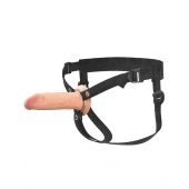 Полый страпон на ремнях 6’’ Hollow Silicone Strap-on - Pipedream - купить с доставкой в Ельце