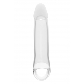 Прозрачная насадка-удлинитель 6.6’’ Extender With Ball Strap - 17,3 см. - Dream Toys - в Ельце купить с доставкой