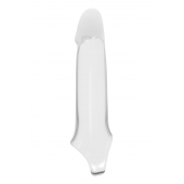 Прозрачная насадка-удлинитель 8.8’’ Extender With Ball Strap - 23,6 см. - Dream Toys - в Ельце купить с доставкой