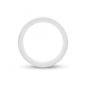 Белое люминесцентное эрекционное кольцо Silicone Glo Cock Ring - Blush Novelties - в Ельце купить с доставкой