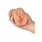 Маструбатор-вагина с вибрацией Soft   Wet Renata Realistic Tan Masturbator - Blush Novelties - в Ельце купить с доставкой