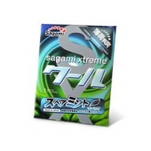 Презерватив Sagami Xtreme Mint с ароматом мяты - 1 шт. - Sagami - купить с доставкой в Ельце