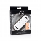 Комплект из 6 прозрачных эрекционных колец Ring Master Custom Ball Stretcher Kit - XR Brands - в Ельце купить с доставкой