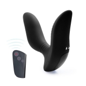 Черный вибромассажер простаты 3,5’’ Remote Control Curve P-spot Massager - 12 см. - Erokay - в Ельце купить с доставкой