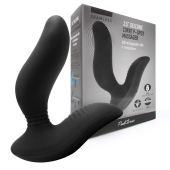 Черный вибромассажер простаты 3,5’’ Curve P-spot Massager - 12 см. - Erokay - в Ельце купить с доставкой