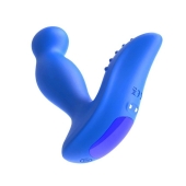 Синий вибромассажер простаты 3,5’’ Remote Control P-spot Massager - 12,5 см. - Erokay - в Ельце купить с доставкой