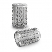 Прозрачная насадка с бороздками STAY HARD COCK SLEEVE 04 CLEAR - Blush Novelties - в Ельце купить с доставкой