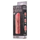Фаллоудлинитель SUPER HERO Dewil - 17,5 см. - Lola Games - в Ельце купить с доставкой