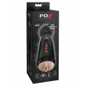 Мастурбатор-вагина с вибрацией Dirty Talk Starter Stroker - Pipedream - в Ельце купить с доставкой