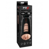 Мастурбатор-вагина с вибрацией Vibrating Mega Milker - Pipedream - в Ельце купить с доставкой