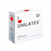 Ультратонкие презервативы Unilatex Ultra Thin - 3 шт. - Unilatex - купить с доставкой в Ельце