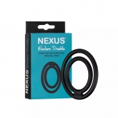 Черное двойное эрекционное кольцо Nexus Enduro Double - Nexus Range - в Ельце купить с доставкой