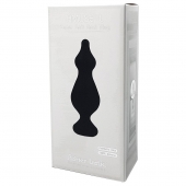 Черная анальная втулка Amuse L - 13,8 см. - Adrien Lastic