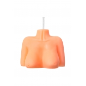 Оранжевая сувенирная свеча «Женский силуэт» - Pecado - купить с доставкой в Ельце