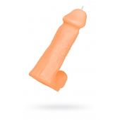 Оранжевая сувенирная свеча «Пенис» - Pecado - купить с доставкой в Ельце