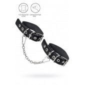 Черные оковы из одного ремешка с люверсами - Pecado - купить с доставкой в Ельце