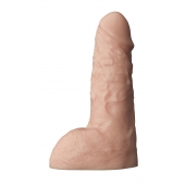 Телесный фаллоудлинитель с мошонкой Cock Next - 19 см. - LOVETOY (А-Полимер) - в Ельце купить с доставкой