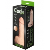 Телесный фаллоудлинитель с мошонкой Cock Next - 17 см. - LOVETOY (А-Полимер) - в Ельце купить с доставкой