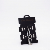 Черные кожаные наручники с регулируемыми ремешками - Crazy Handmade - купить с доставкой в Ельце