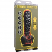 Черно-красная мини-машина на присоске Tendril Thruster - 21,6 см. - Doc Johnson - купить с доставкой в Ельце