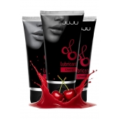Набор из 3 съедобных лубрикантов JUJU со вкусом вишни - JuJu - купить с доставкой в Ельце