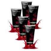 Набор из 5 съедобных лубрикантов JUJU со вкусом вишни - JuJu - купить с доставкой в Ельце