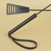 Черный кожаный стек «Сириус» - 60 см. - Sitabella - купить с доставкой в Ельце