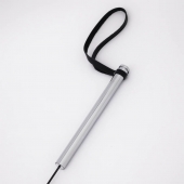 Черный стек с металлической ручкой - Crazy Handmade - купить с доставкой в Ельце