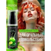 Съедобная смазка на водной основе с ароматом фейхоа - 60 гр. - Биоритм - купить с доставкой в Ельце