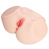 Мастурбатор-полуторс с двойным слоем материала и вибрацией Jenny Onahole Real Vagina - KOKOS - в Ельце купить с доставкой