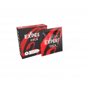 Презервативы с ароматом колы Expert Cola - 3 шт. - Expert - купить с доставкой в Ельце