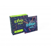 Светящиеся в темноте презервативы Expert Neon - 3 шт. - Expert - купить с доставкой в Ельце
