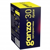 Ароматизированные презервативы Ganzo Juice - 30 шт. - Ganzo - купить с доставкой в Ельце