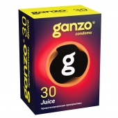 Ароматизированные презервативы Ganzo Juice - 30 шт. - Ganzo - купить с доставкой в Ельце
