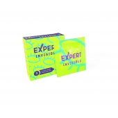 Ультратонкие презервативы Expert Invisible - 3 шт. - Expert - купить с доставкой в Ельце