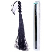 Черная силиконовая плеть - 37 см. - Boys of Toys - купить с доставкой в Ельце