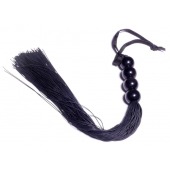 Черная силиконовая плеть - 37 см. - Boys of Toys - купить с доставкой в Ельце