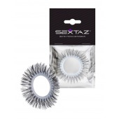 Круглое эрекционное кольцо с длинными «ресничками» - Sextaz - в Ельце купить с доставкой