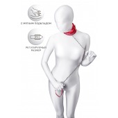 Красный ошейник с подкладкой из меха - ToyFa - купить с доставкой в Ельце