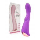 Фиолетовый вибратор для G-стимуляции - 19,1 см. - Erokay