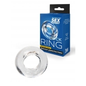 Прозрачное эрекционное кольцо-бублик - Sex Expert - в Ельце купить с доставкой