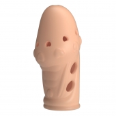 Телесная насадка на пенис Booker - 8 см. - Baile - в Ельце купить с доставкой