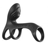 Черная насадка на пенис Ultimate Couples Cage Pro - Pipedream - в Ельце купить с доставкой