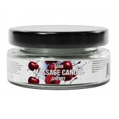 Массажная свеча «Спелая вишня» - 50 мл. - SGAN - купить с доставкой в Ельце