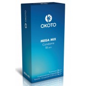 Презервативы OKOTO Mega Mix - 18 шт. - Sitabella - купить с доставкой в Ельце