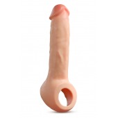 Телесная насадка-удлинитель Thrive 8.75 Inch Realistic Penis Extender Sleeve - 22,2 см. - Blush Novelties - в Ельце купить с доставкой