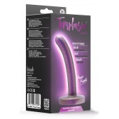 Фиолетовая насадка с гладкой поверхностью Surrender 4.75 Inch Beginner Pegging Dildo - 12 см. - Blush Novelties - купить с доставкой в Ельце