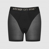 Трусики-шорты для фиксации насадок Strap-on-me Harness Lingerie Halo - size XL - Strap-on-me - купить с доставкой в Ельце